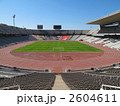 バルセロナ　モンジュイックの丘のオリンピックスタジアム