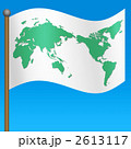 世界地図の旗