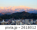 高山から望む夕暮れの乗鞍岳1