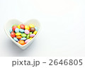 ハート皿マーブルチョコ