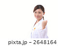 白衣の女性