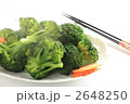 温野菜のブロッコリー