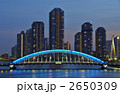 永代橋の夕景