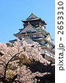 大阪城と桜