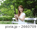 スマートフォンと女性