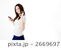 スマートフォンと女性