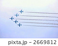 ブルーインパルス　編隊飛行