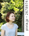 笑顔の女性
