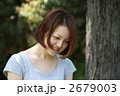 笑顔の女性