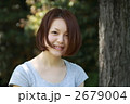 笑顔の女性