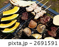 バーベキューの食材