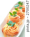 トマトソースのパスタ