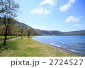 十和田湖の湖畔