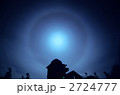 月夜の天文台 月夜の天文台
