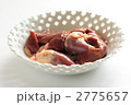 岩手県産の十文字鶏のレバーと心臓