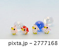 ビーズ細工のペンギン