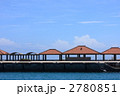 赤瓦屋根の桟橋