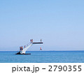 海　ジャンプ台