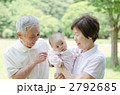 シニア夫婦と孫