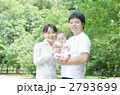 赤ちゃんと両親