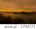 瀬戸大橋夕焼け