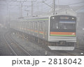 濃霧の中の川越線