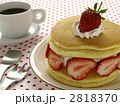 イチゴのパンケーキ