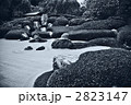 石と砂のアート