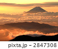 北岳からの雲海富士
