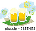 ビールと花火