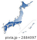 ソーラーパネル日本列島