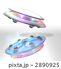 UFOをあらわすCGイラスト