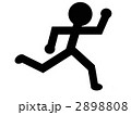 走る人　イラスト　CG