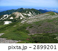 北アルプス　雪倉岳と朝日岳