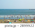 夏の湘南、東浜海水浴場