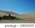 中国　シルクロード　鳴砂山　月牙泉