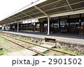 線路　プラットホーム　大社駅　日本の駅　田舎の駅　駅