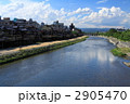 四条大橋　鴨川　【初夏】　京都