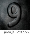 皮革 なめし革 牛革 革 レザー 数字 9