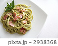 ほうれん草の練りこみクリームパスタ
