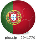 サッカーボール_国旗_ポルトガル