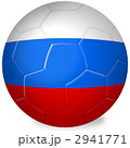 サッカーボール_国旗_ロシア
