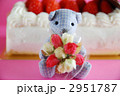 テディベアとケーキ