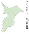 千葉県地図(色付)