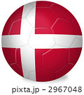 サッカーボール_国旗_デンマーク