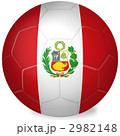 サッカーボール_国旗_ペルー