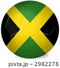 サッカーボール_国旗_ジャマイカ