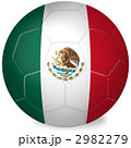 サッカーボール_国旗_メキシコ