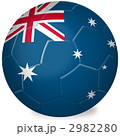 サッカーボール_国旗_オーストラリア