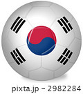 サッカーボール_国旗_韓国